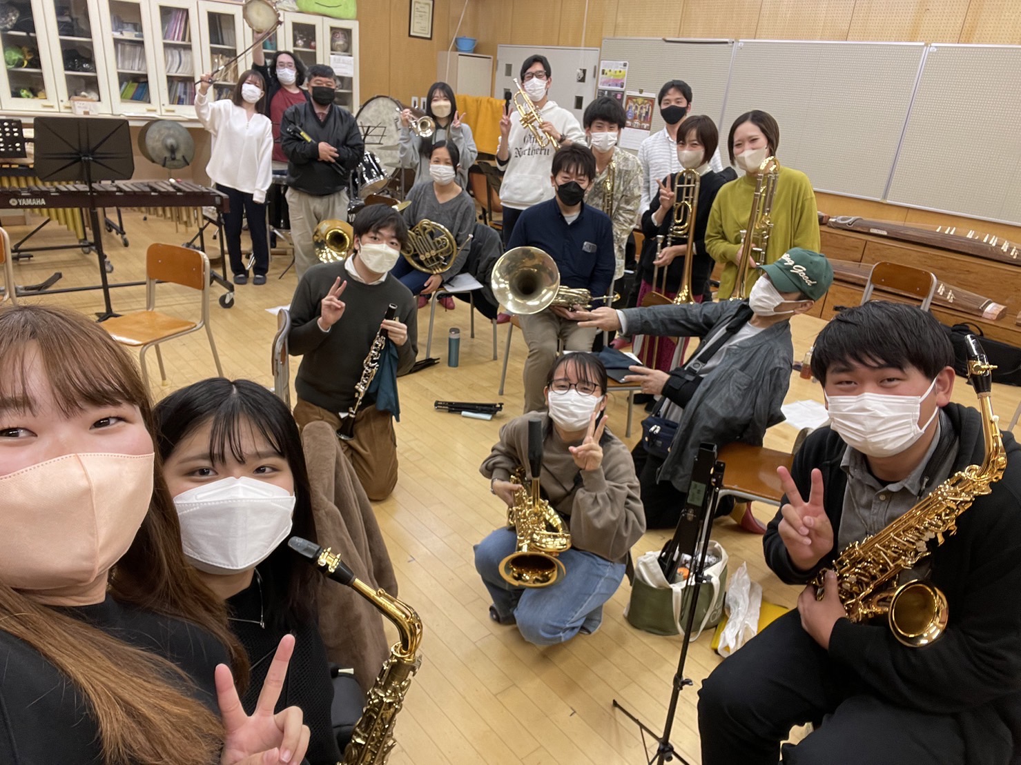 団員の集合写真