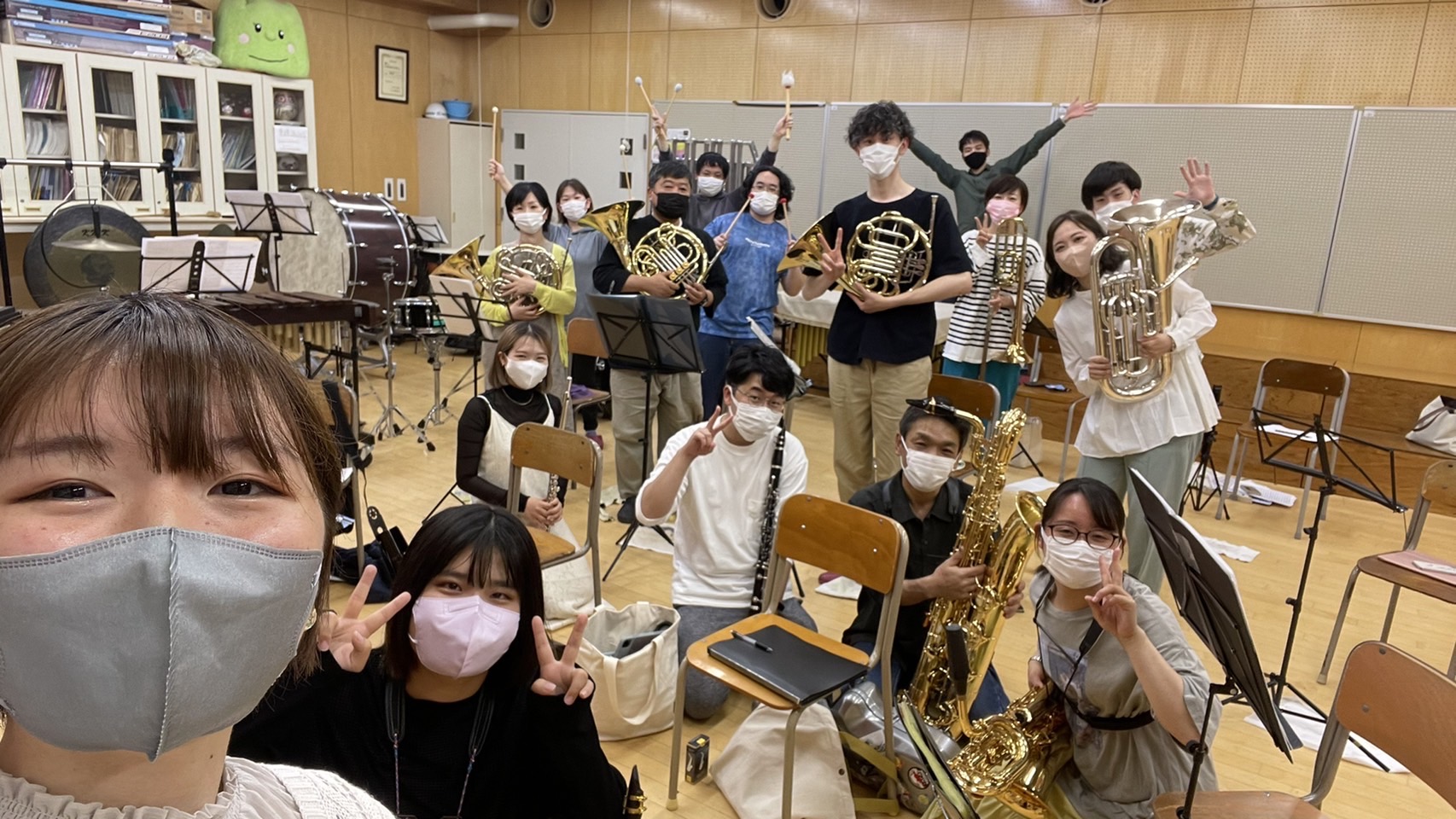 団員の集合写真